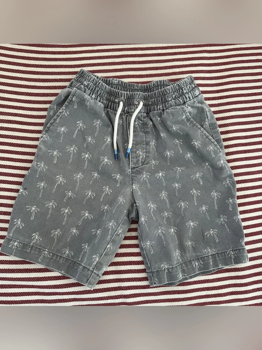 Gap Old Navy Boys Drawstring Shorts Bundle of 5 Size 8-10 Multicolor
